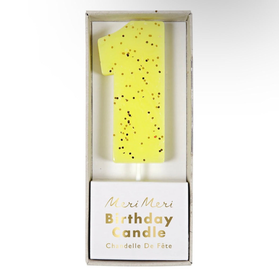 Number "One" Candle