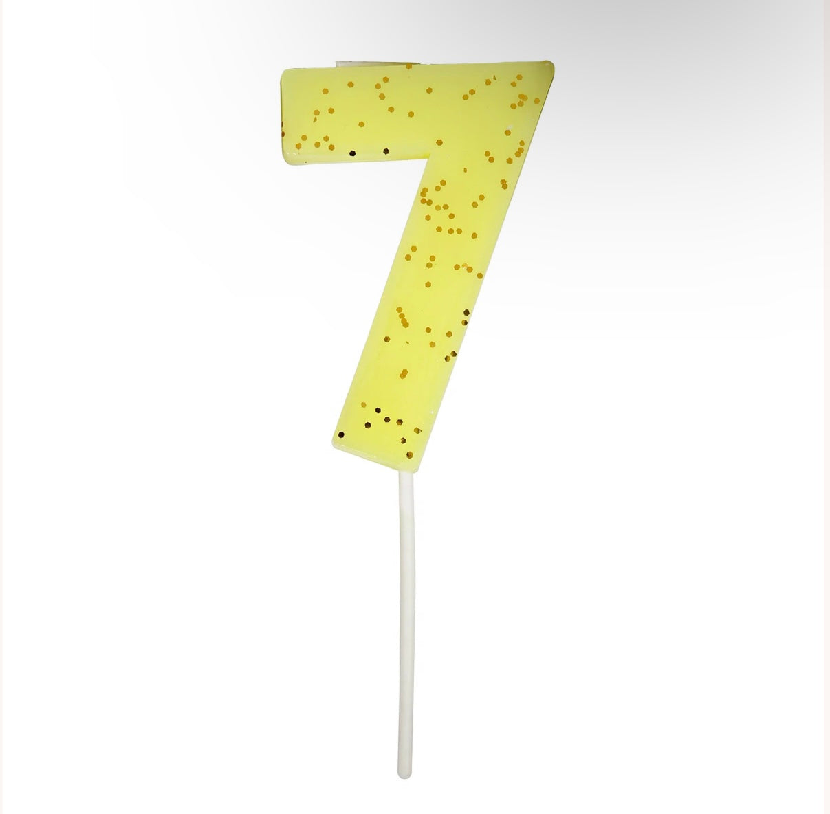 Number "Seven" Candle
