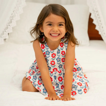 Floral Crescent Dress