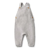 Glacier Grey Fleck Knit Overall