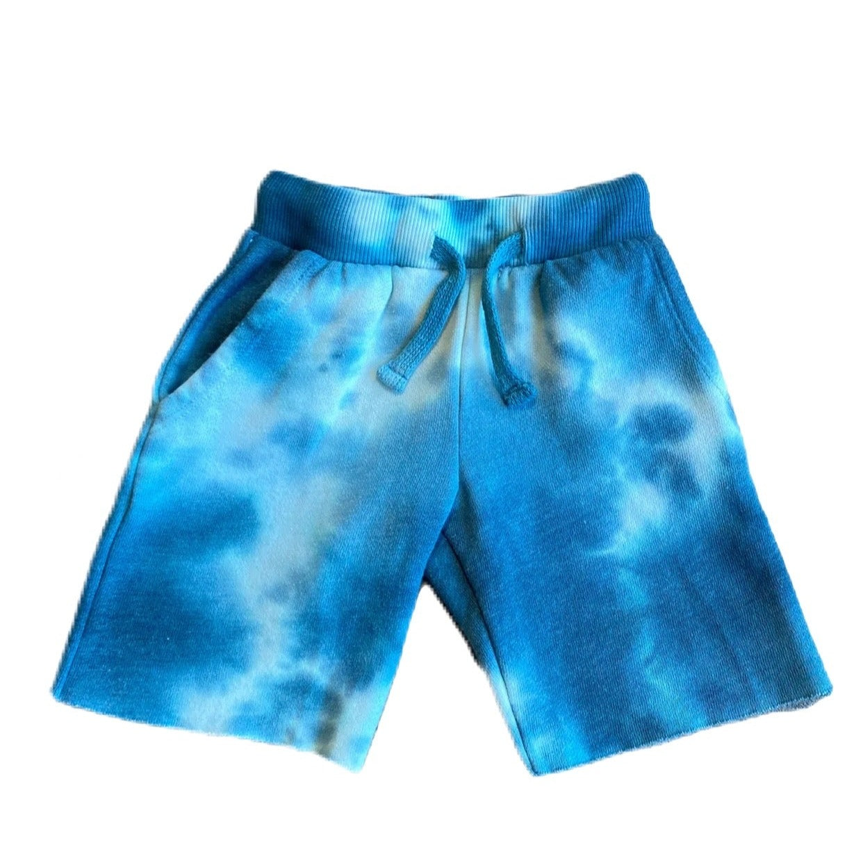 Rebel Blue Tie Dye Fleece Short