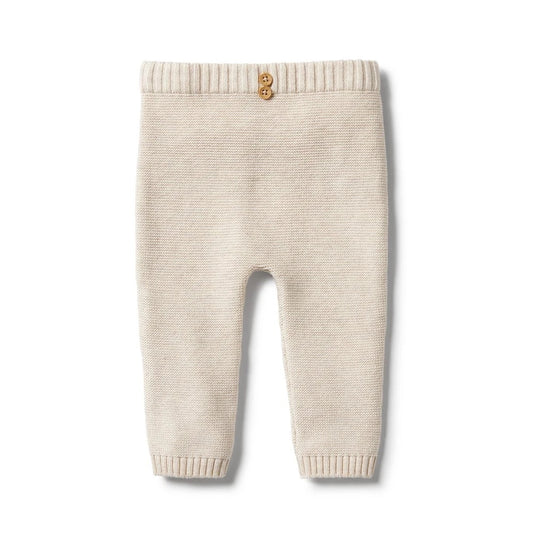 Oatmeal Knit Ottoman Legging
