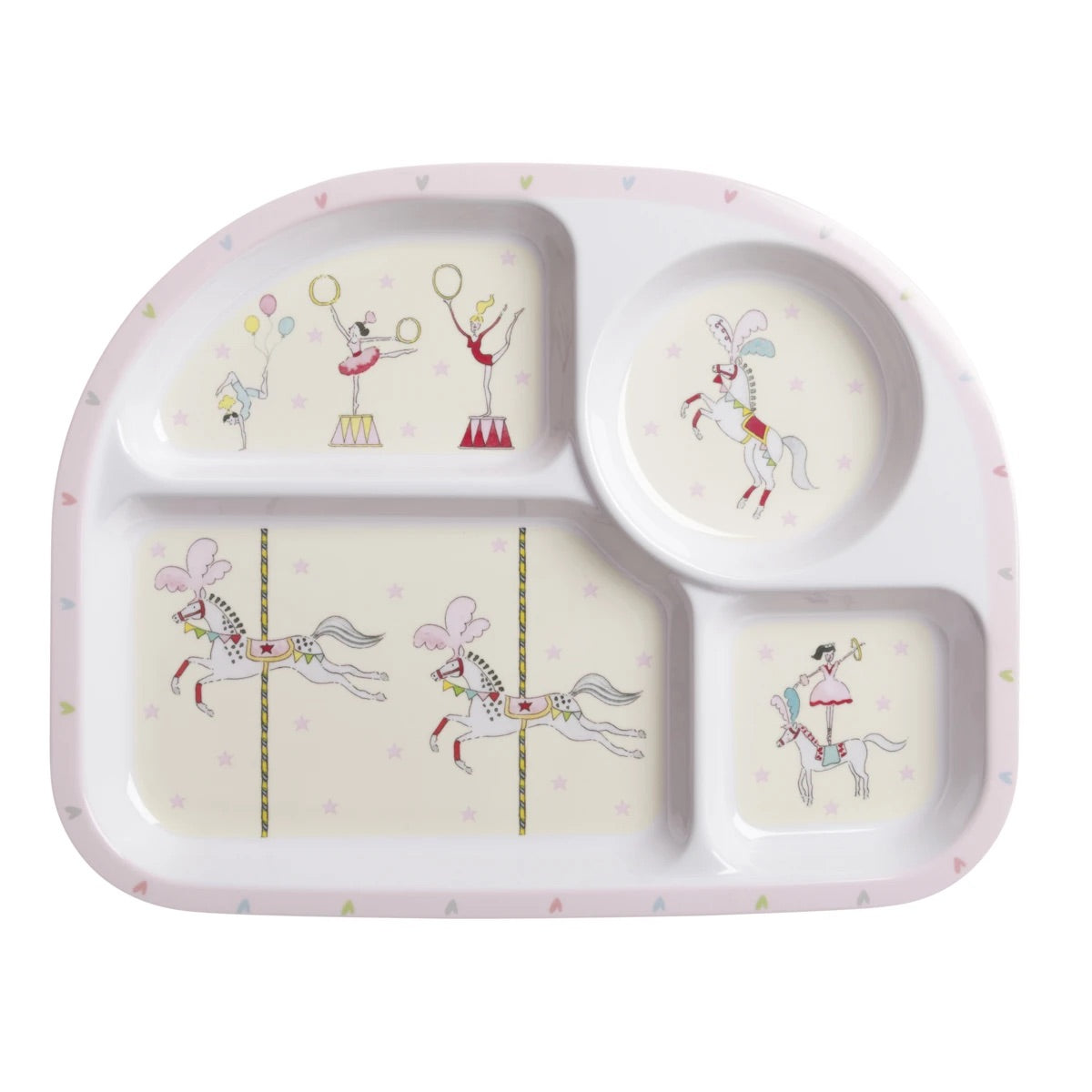 Fairground Ponies Divider Plate