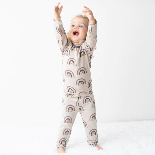 Rainbow Pajama Set