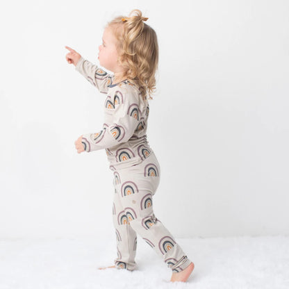 Rainbow Pajama Set