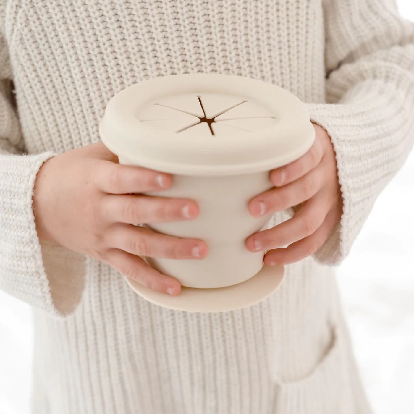 Coconut Collapsable Snack Cup