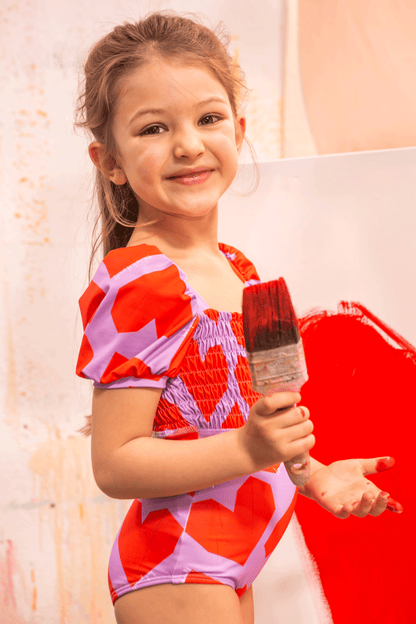 Do It Yourself Smocked Swimsuit