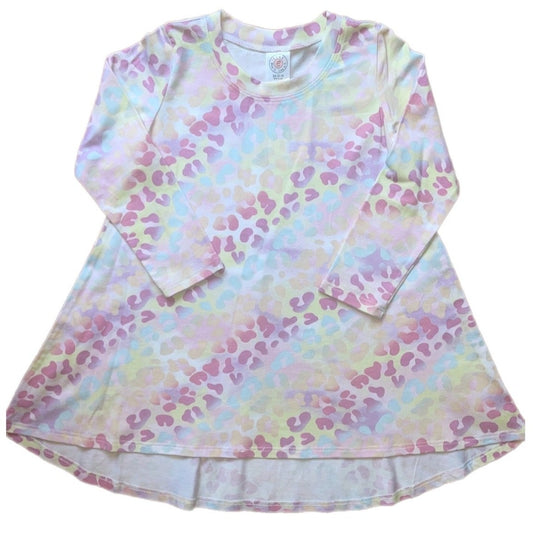 Pastel Leopard Dress