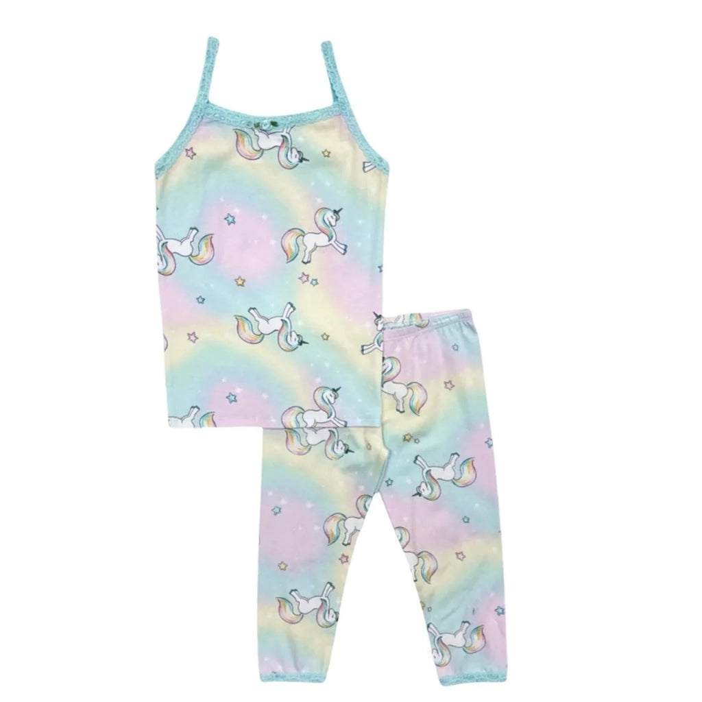 Pastel Unicorns Cami Pajama Set