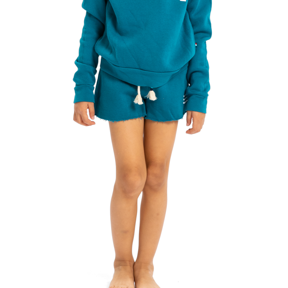 TEAL GRIL SHORTS