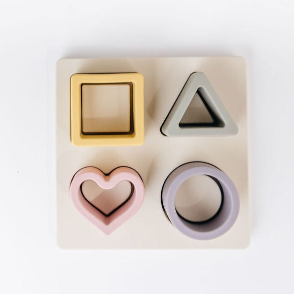 Earthy Silicone Puzzle + Teether