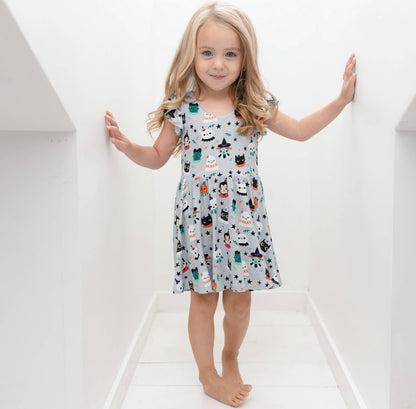 Spooky Celebration Swing Dress