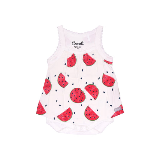 Watermelon Skirted Onesie