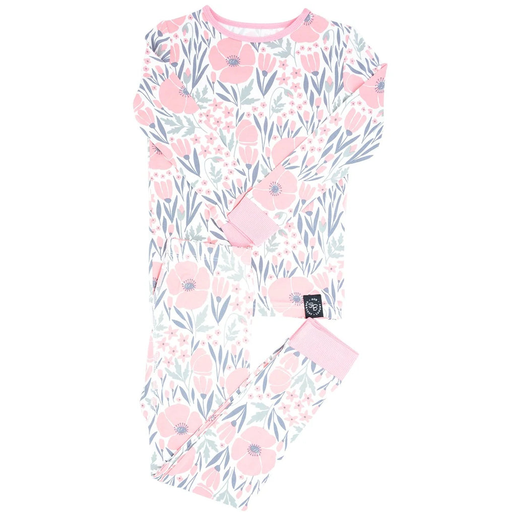 Pink Poppy Pajama Set