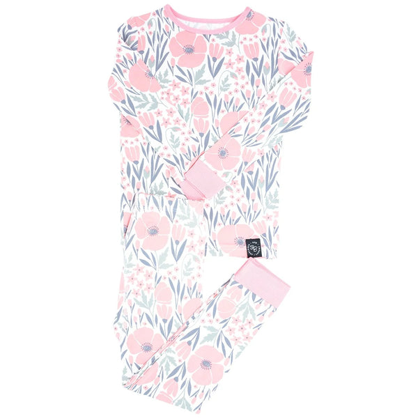 Pink Poppy Pajama Set