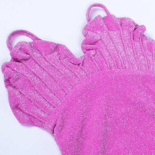 Pink Shimmer Mermaid Swimsuit