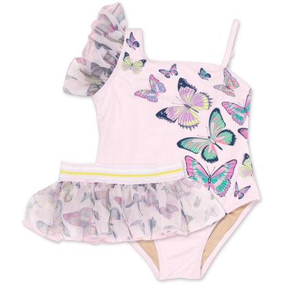 Butterfly One Piece with  Matching Tutu Swimsuit Set