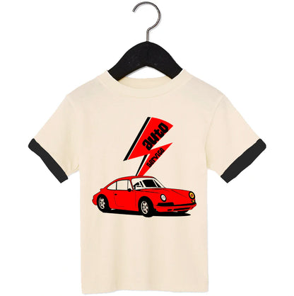 Auto Service Cream Tee