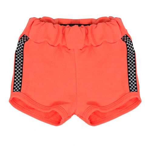 Neon Orange Short Short