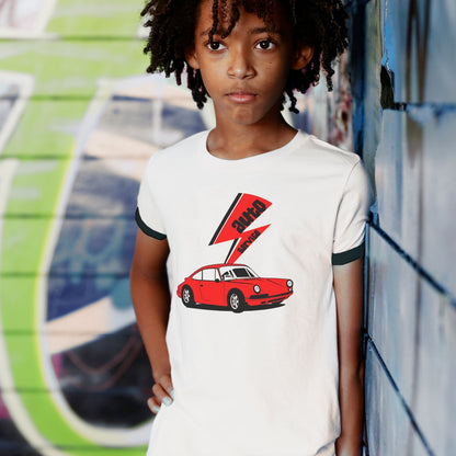 Auto Service Cream Tee