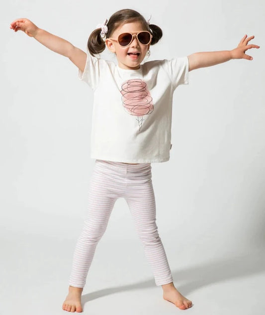 Bamboo Striped Leggings