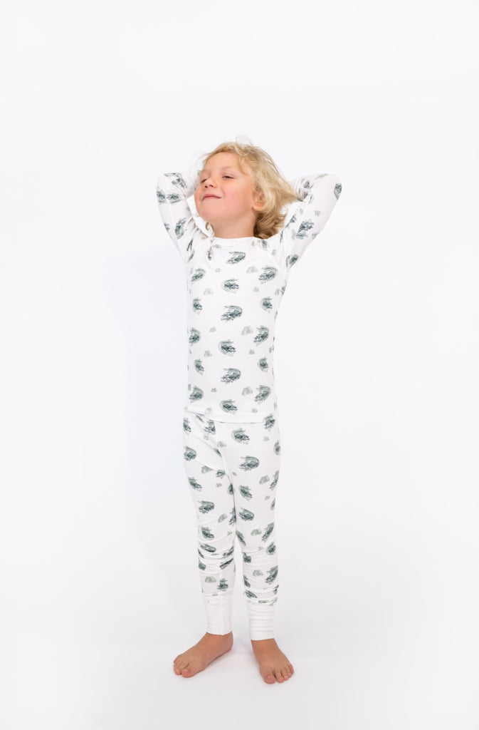 Alligator Pajama Set