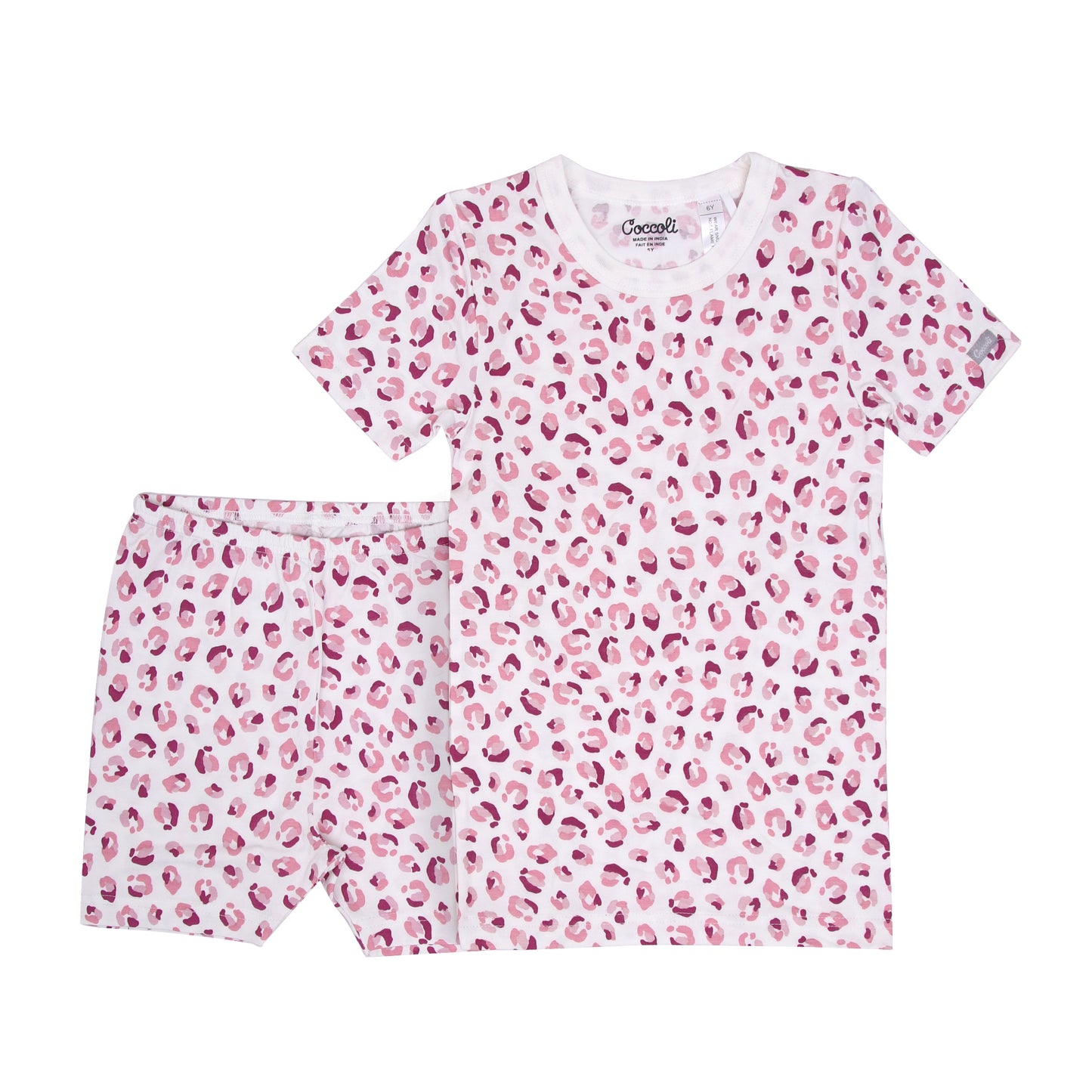 Pink Leopard Pajama Set
