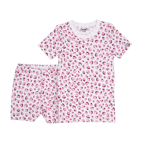 Pink Leopard Pajama Set