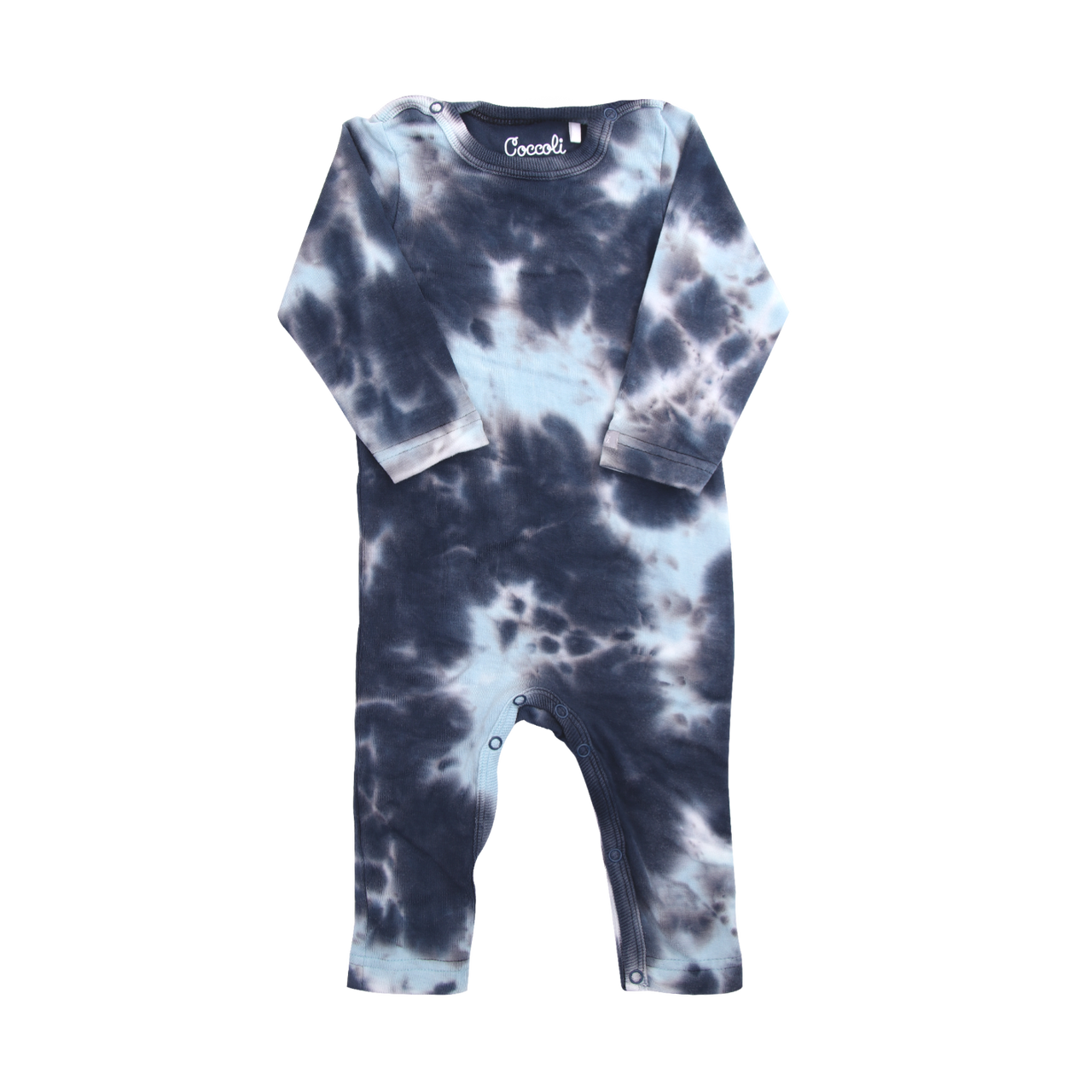 Blue Tie Dye Romper