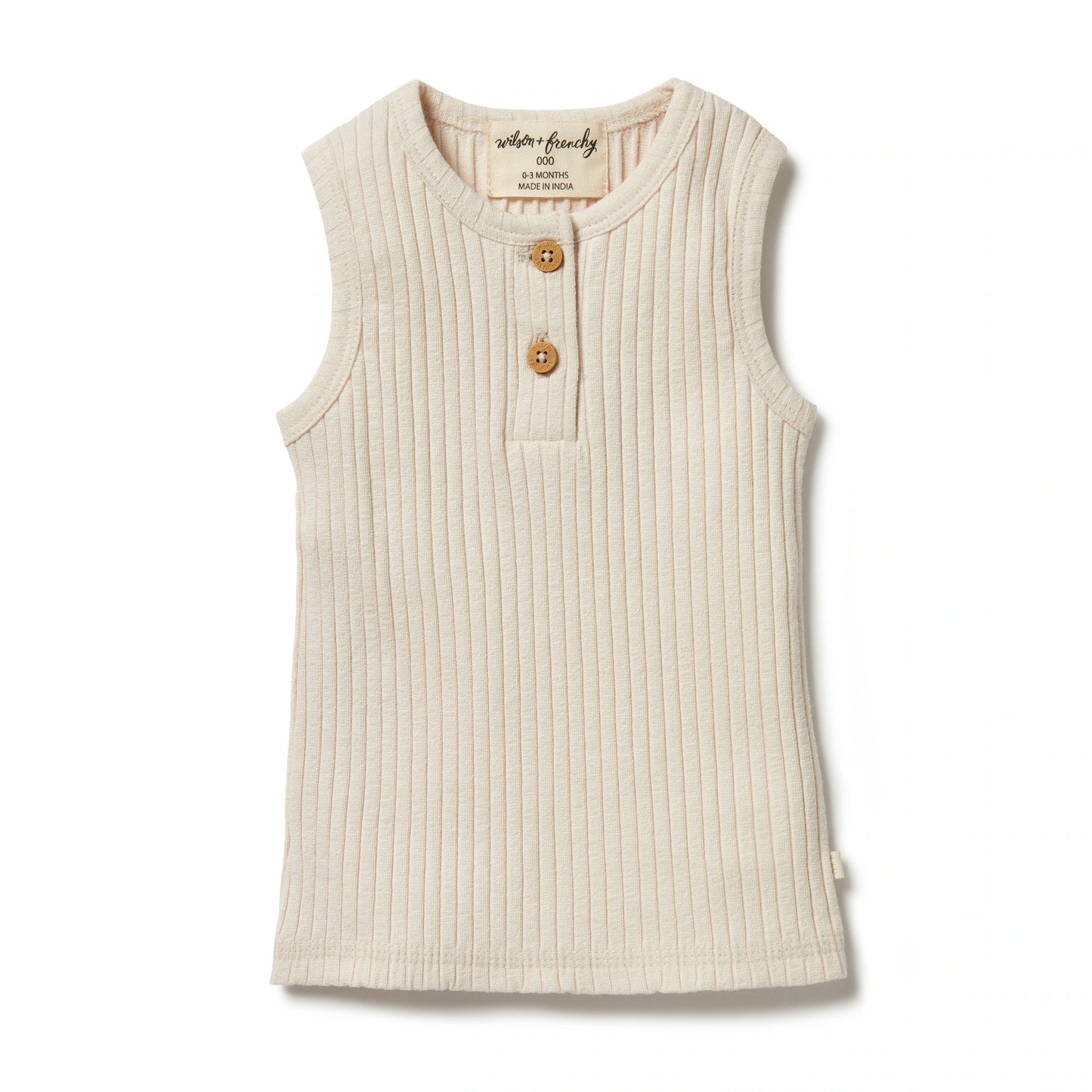 Sleeveless Rib Tank