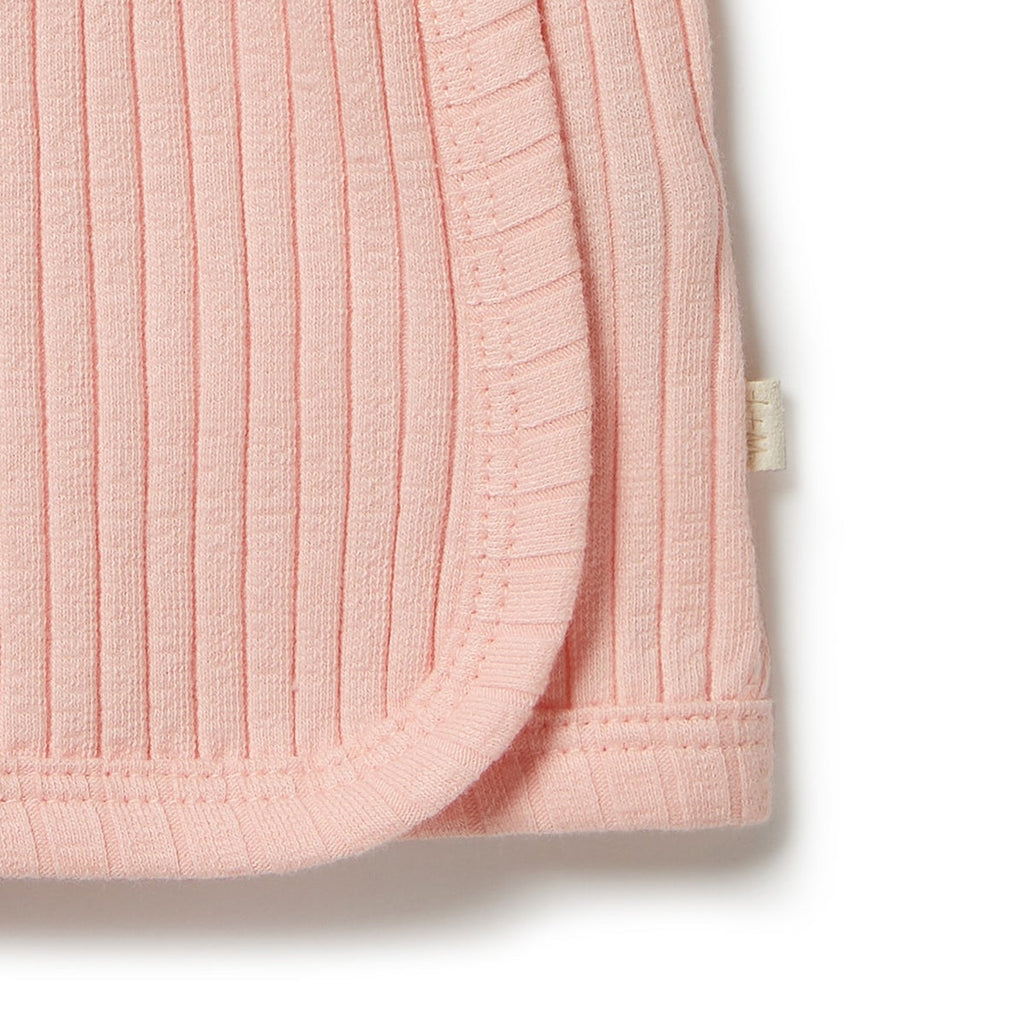 Pink Short Sleeve Kimono Top