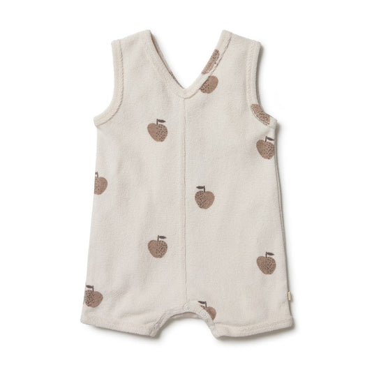 Terry Apple Romper