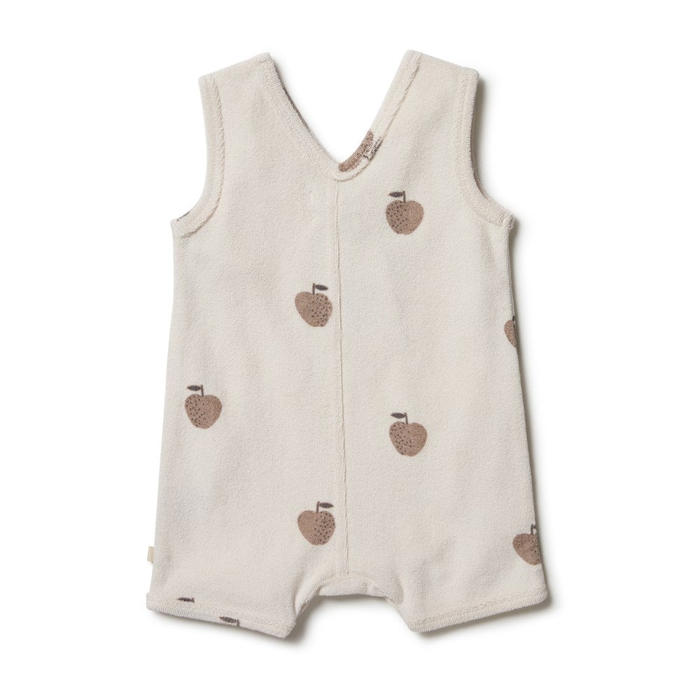 Terry Apple Romper