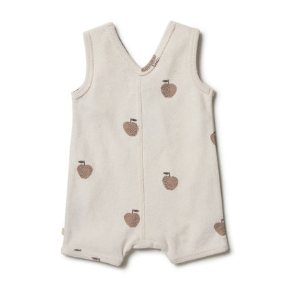 Terry Apple Romper