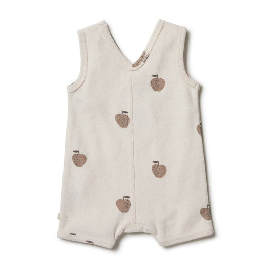 Terry Apple Romper