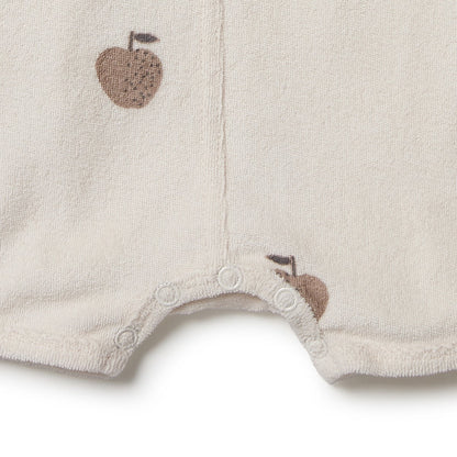 Terry Apple Romper