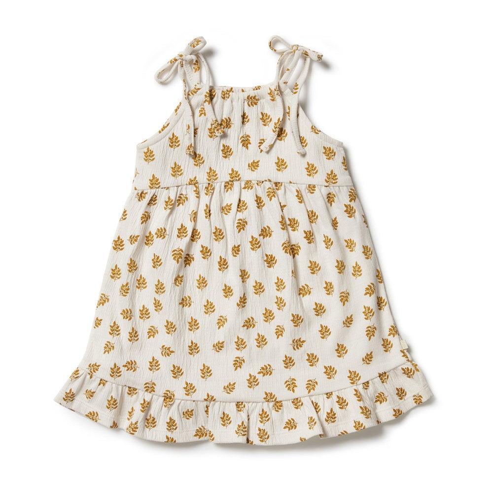 Leaf Print Dress