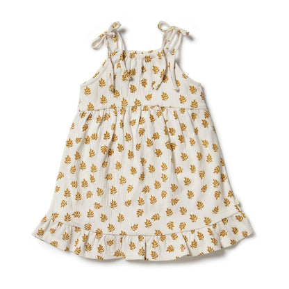 Leaf Print Dress