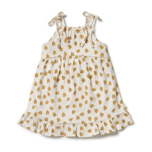 Leaf Print Dress