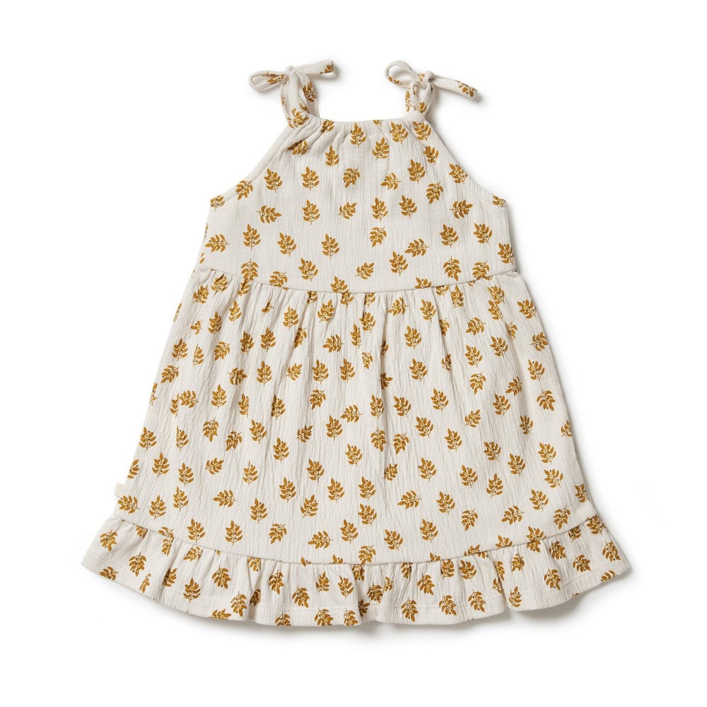 Leaf Print Dress