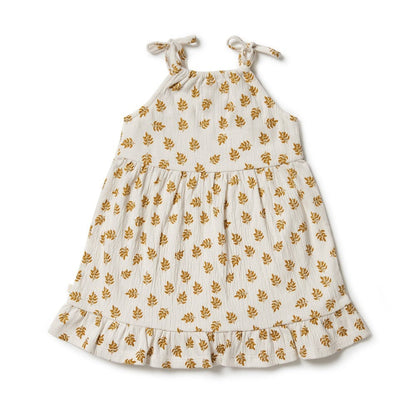 Leaf Print Dress