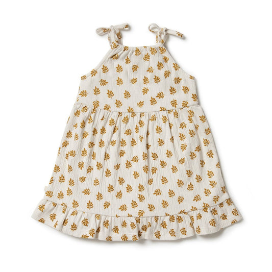 Leaf Print Dress