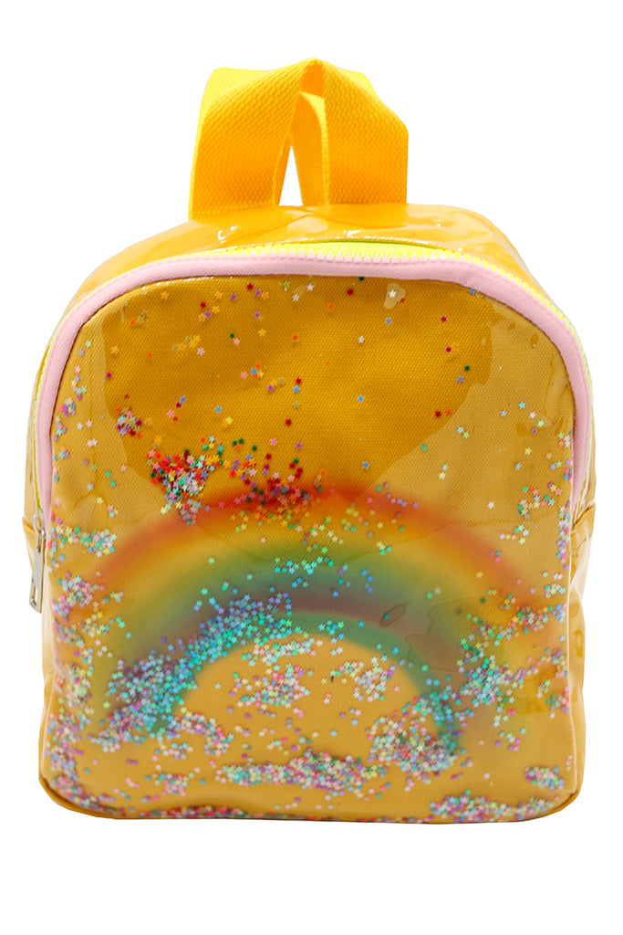 Yellow Rainbow Mini Backpack