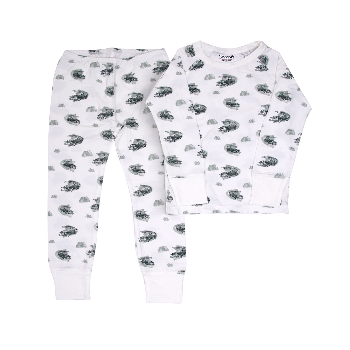 Alligator Pajama Set