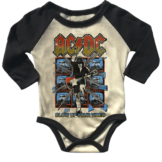 AC/DC Raglan Onesie