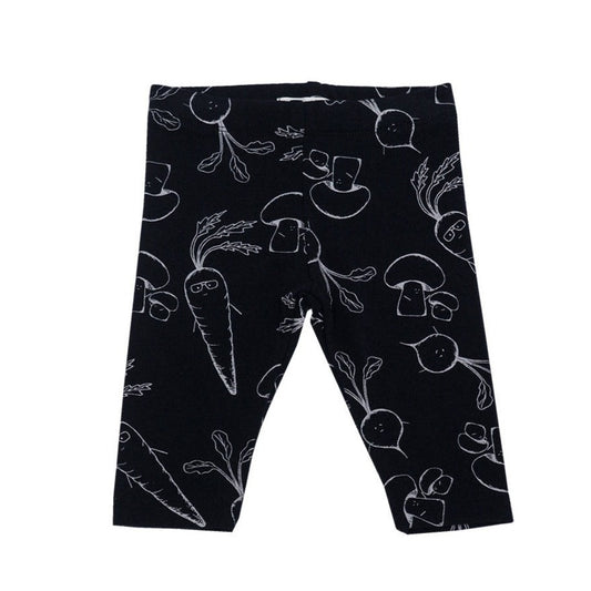 Black Veggie Leggings
