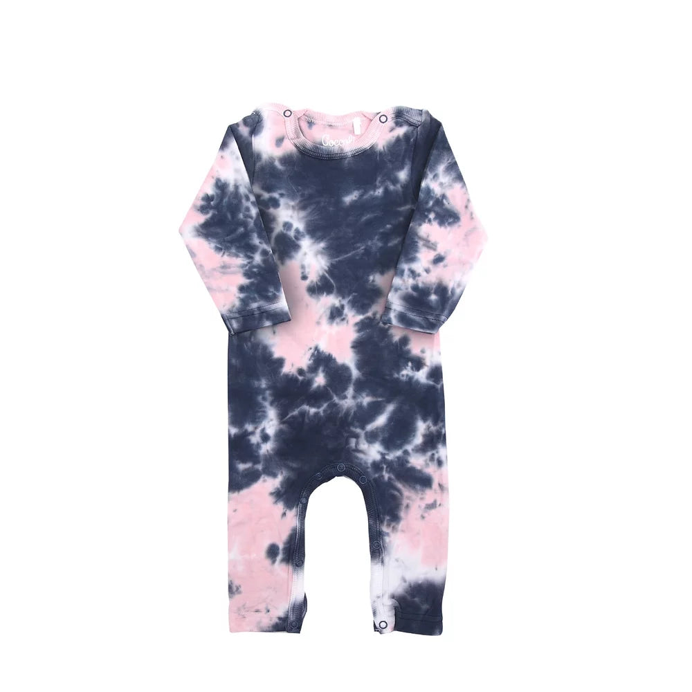 Pink Tie Dye Romper