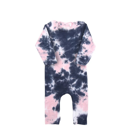 Pink Tie Dye Romper