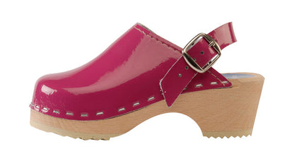 Patent Hot Pink Kids Clog