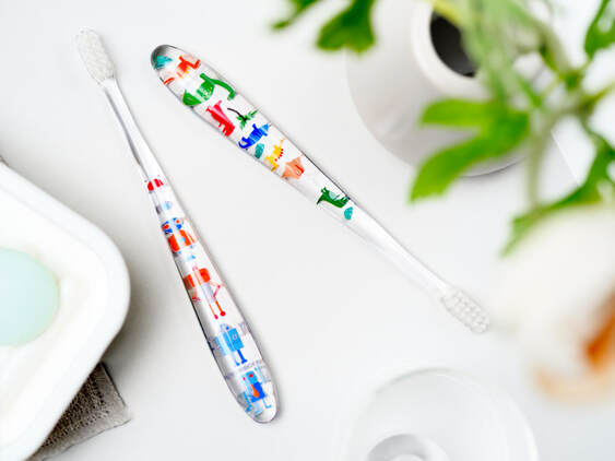 Robots Kid Toothbrush